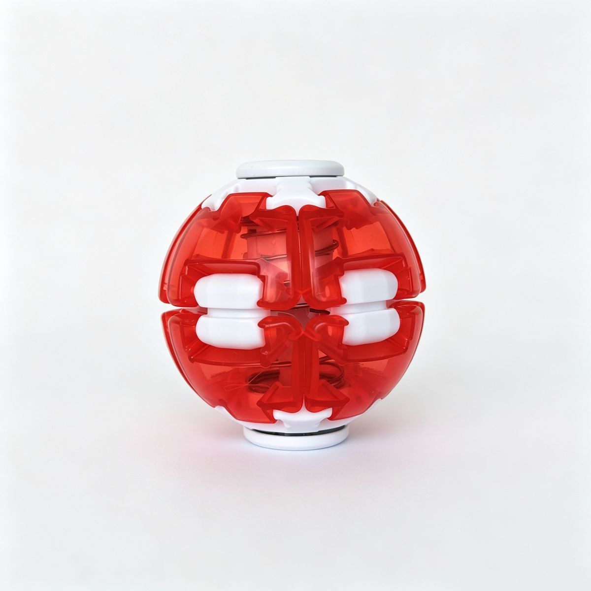 Transparent Glow Fidget Ball – Interactive Sensory Stress Relief Toy
