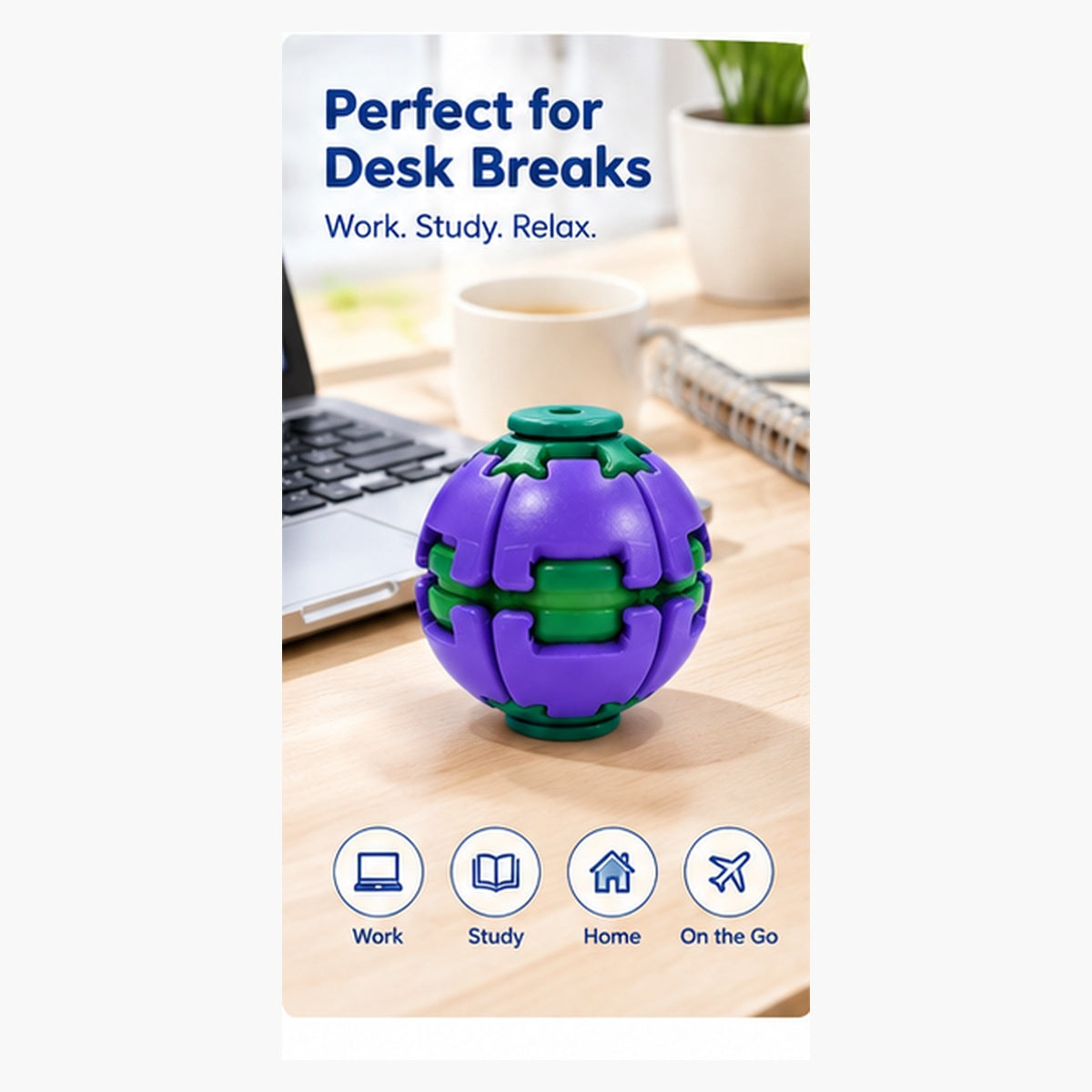 Classic Press Fidget Ball – Colorful Press Toy