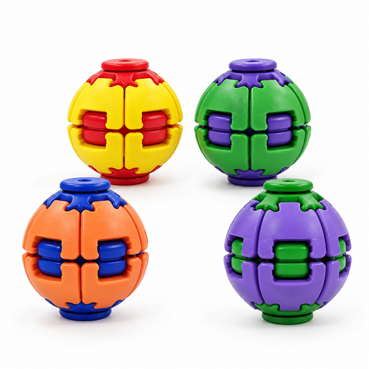 Classic Press Fidget Ball – Colorful Press Toy