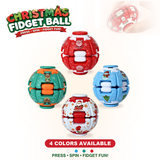 Christmas Fidget Ball – Interactive Holiday Sensory Toy