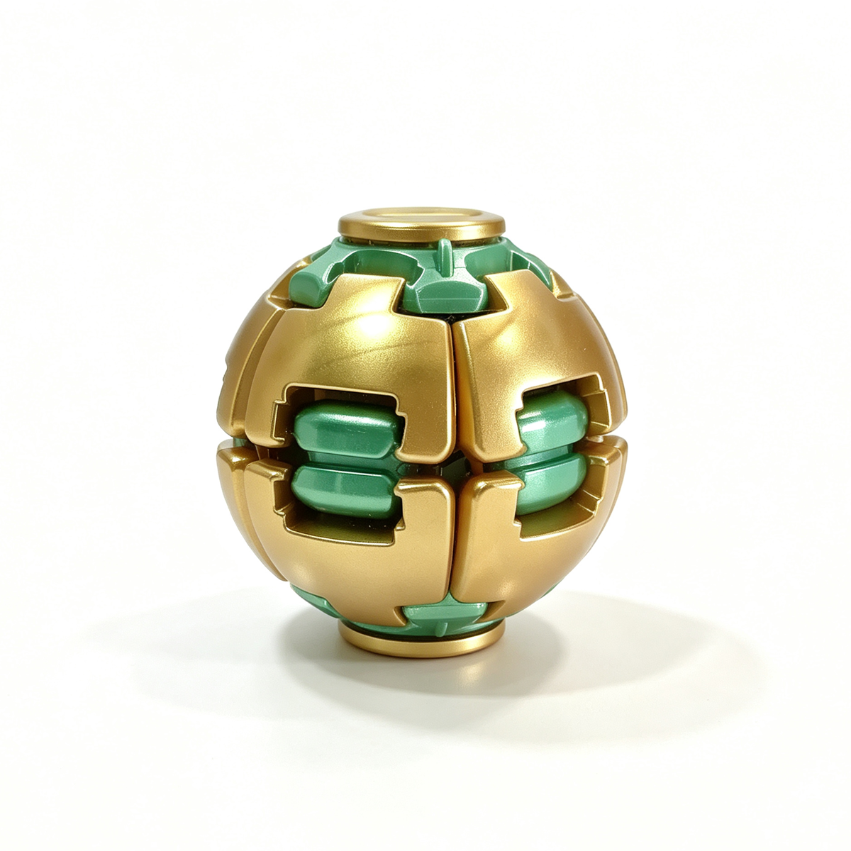 Premium Metallic Fidget Spinner Ball — Luxury Stress Relief Sensory Toy (4 Colors)
