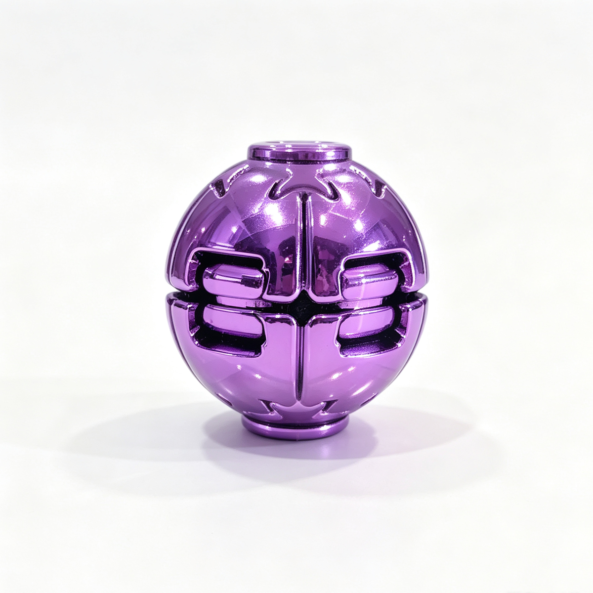 Electroplated Press Fidget Ball – Metallic Finish Press Toy