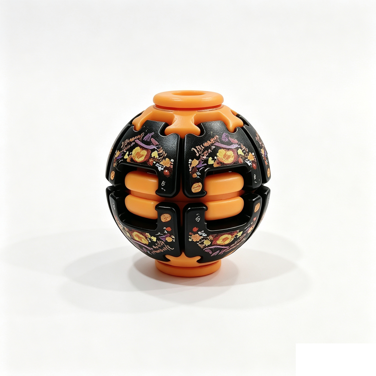 Halloween Fidget Spinner Ball — Spooky Cute Sensory Toy, Limited Edition (3 Colors)