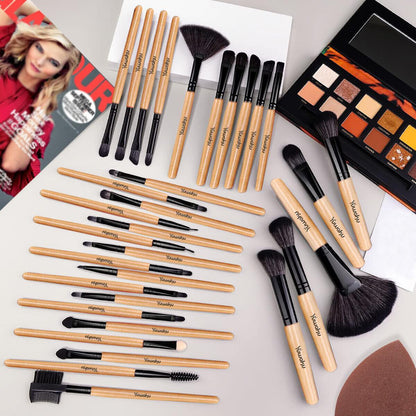 32PCS Make Up Brushes Set Cosmetic Tool With Carry Bag