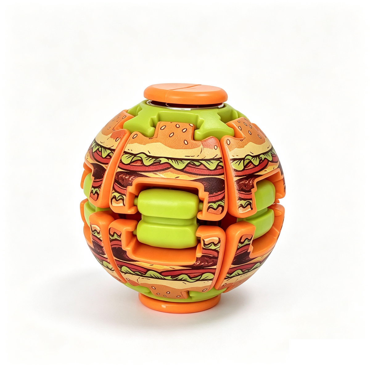 Food Fidget Ball – Interactive Food-Themed Sensory Toy