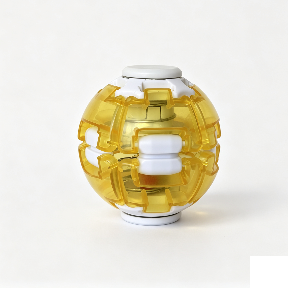 Transparent Glow Fidget Ball – Interactive Sensory Stress Relief Toy