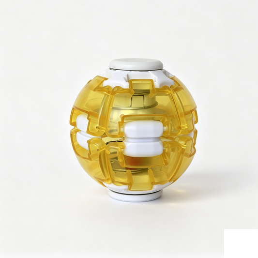 Transparent Glow Fidget Ball – Interactive Sensory Stress Relief Toy