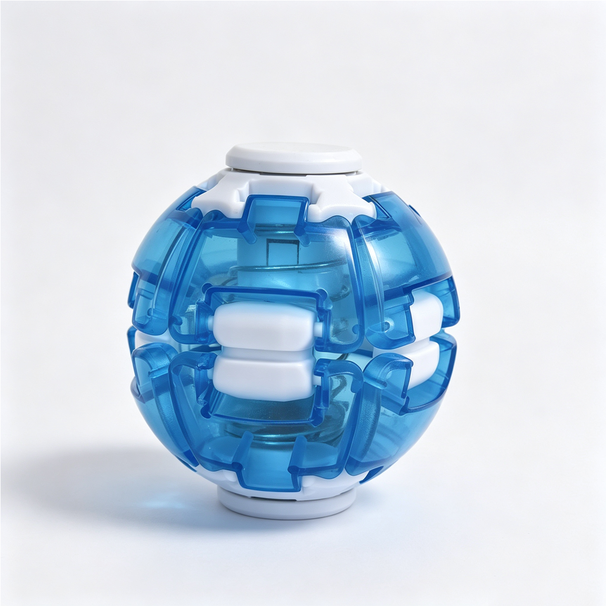 Transparent Glow Fidget Ball – Interactive Sensory Stress Relief Toy