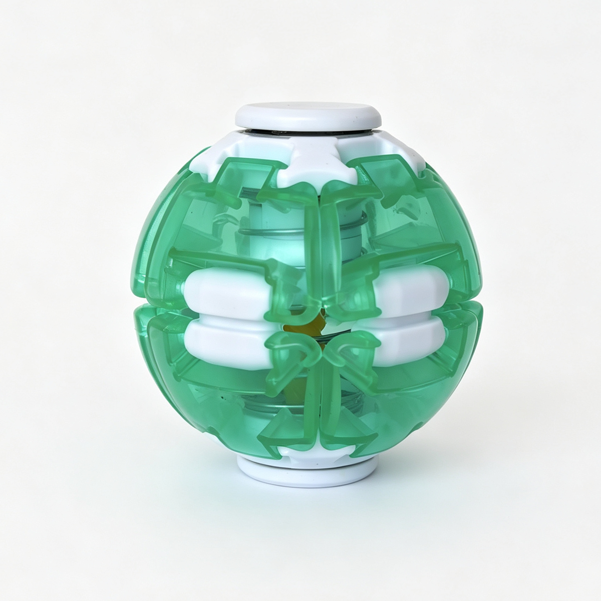 Transparent Glow Fidget Ball – Interactive Sensory Stress Relief Toy