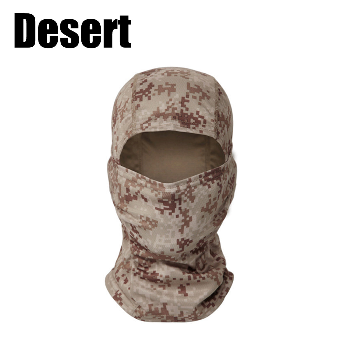 5PCS Desert Balaclava Full Face Coverage Mask Set - Unisex Winter Hunting, Cycling, Skiing and Training Accessories