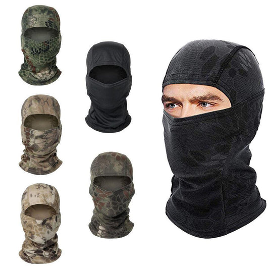 Balaclava Camouflage Face Mask Hunting Neck Tube Hood Ski Mask