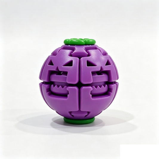 Light-Up Pumpkin Fidget Ball – Halloween Interactive Sensory Toy