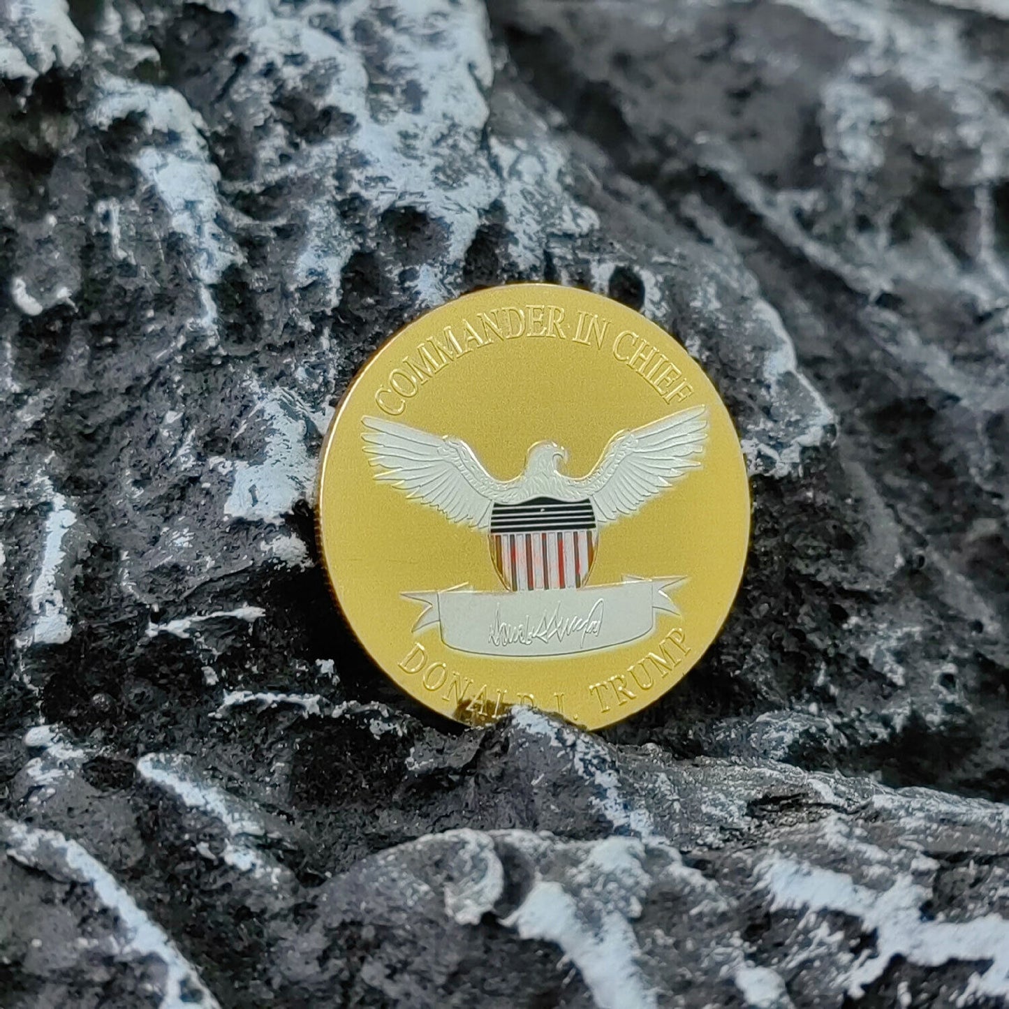2020 Patriot Donald Trump Eagle Gold Silver Coin Presidential Collectible Coins