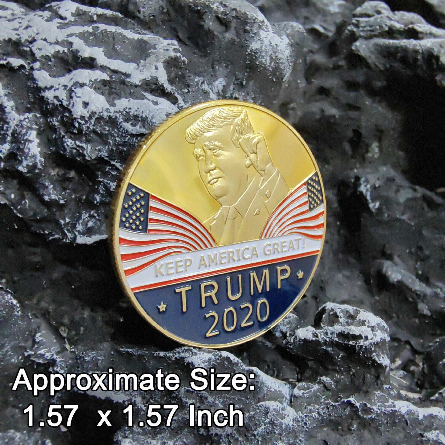 2020 Donald Trump Challenge Coin Keep America Great Commemorative Eagle Coins