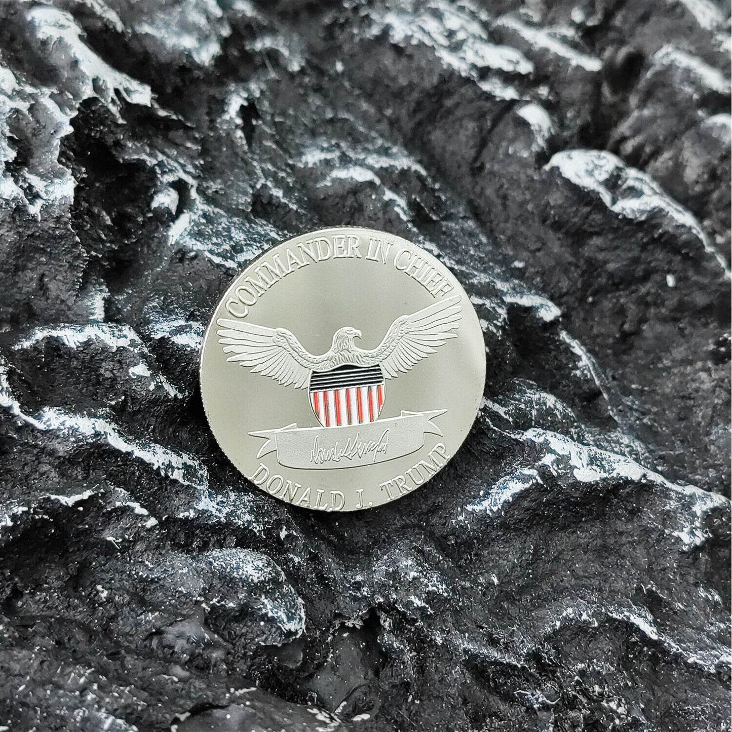 2024 Patriot Donald Trump Eagle Gold Coin Presidential Collectible Coins