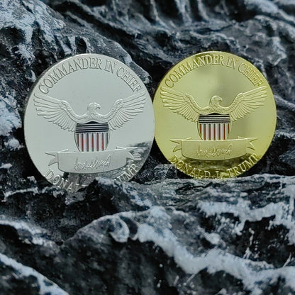 2024 Patriot Donald Trump Eagle Gold Coin Set Presidential Collectible Coins