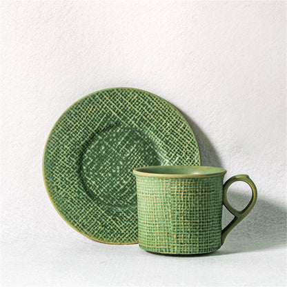 Coffee Lover Pottery Mug - Handmade Mug - Coffee Cup Milk Cup Art Cup- Gift for Her/Him-Beaker, Americano, Latte Cup,Cappucino Cup