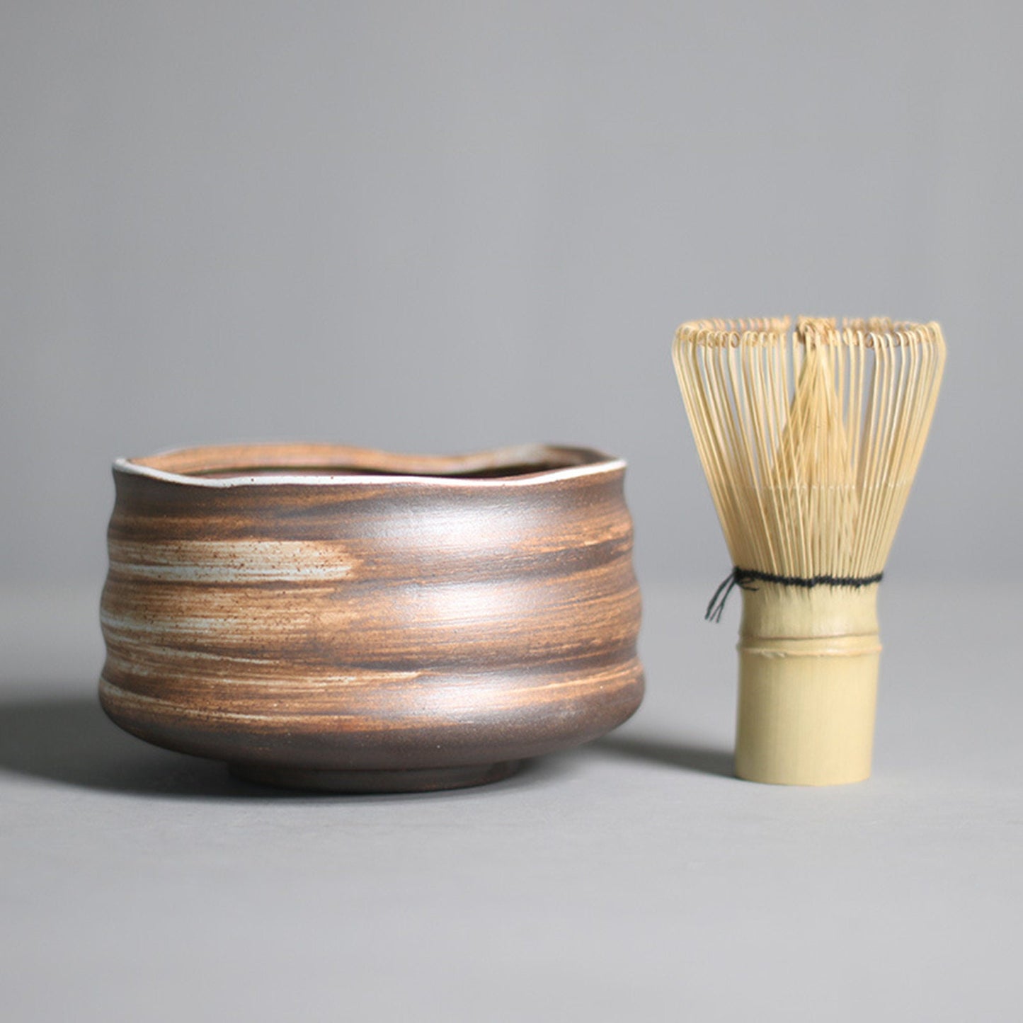 Japanese Ceramic Matcha Bowls with Bamboo Whisk Tea Ceremony Sets Matcha Tea Sets